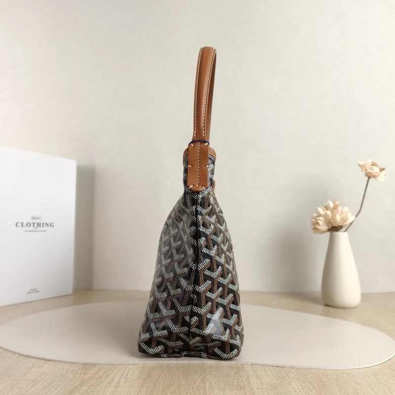 GOYARD Shoulder Bag Brown PVC Mini 29 × 11 × 18.5 cm — detail view 5 of 9