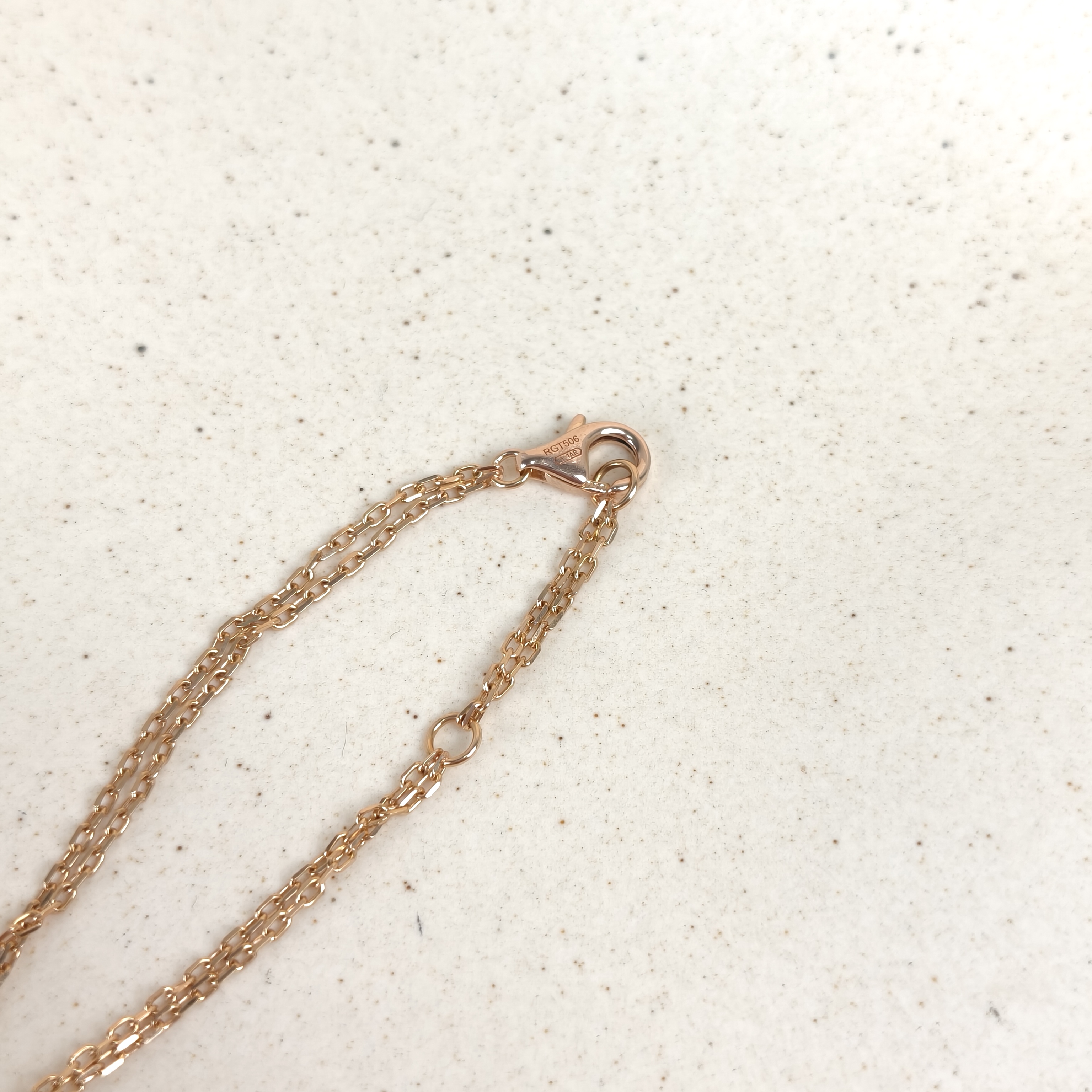 CARTIER Bracelet LOVE Collection Bracelet Rose Gold Diamond18KR ose Gold One Size1.3cm 18.5cm — cover view 2 of 7