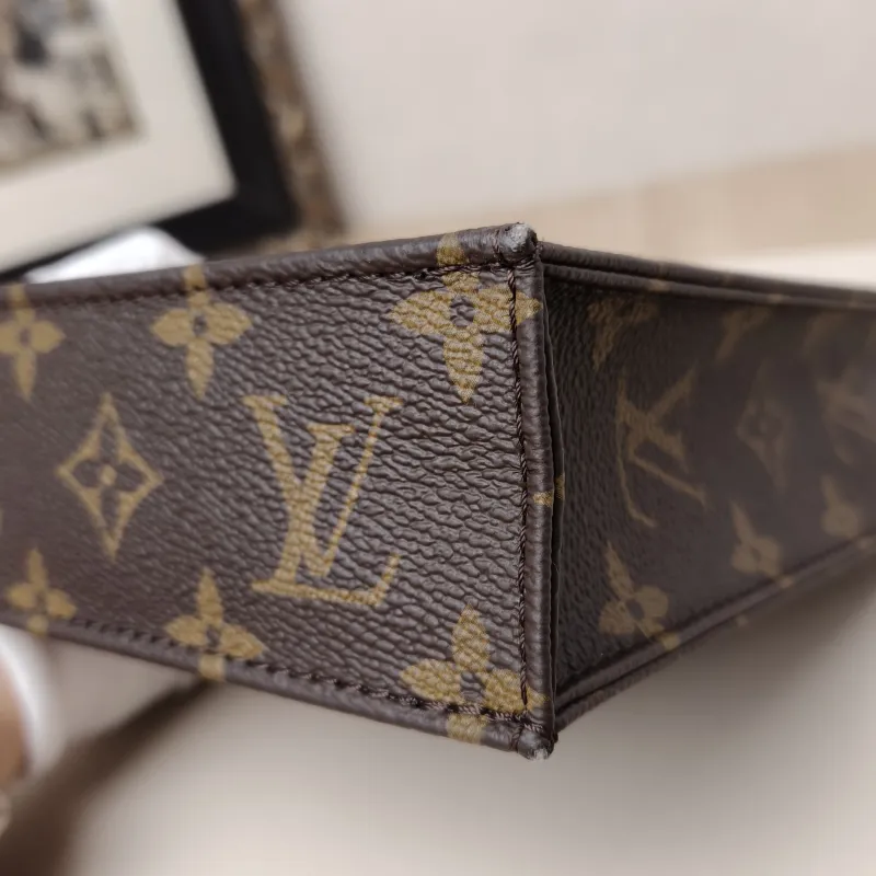 Louis Vuitton Crossbody Bag PETIT SAC PLAT Mini Monogram PV Cmini14 × 5 × 17 cm — cover view 5 of 9