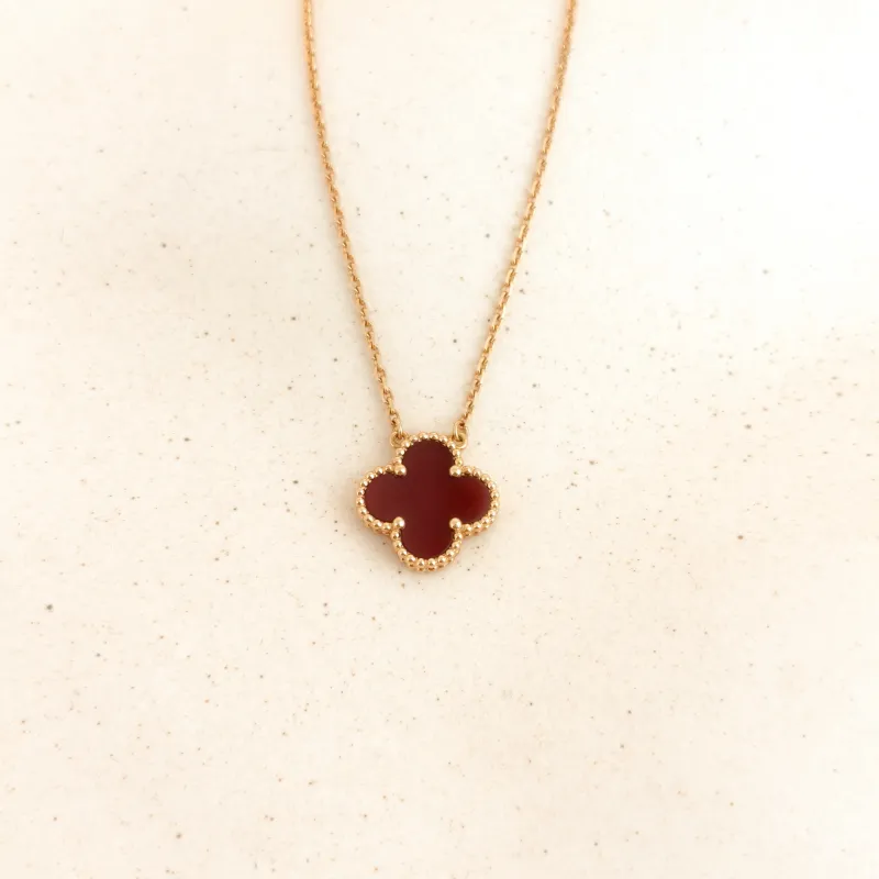Van Cleef & Arpels Necklace Alhambra Alhambra Collection Necklace 18KY ellow Gold Vintage Small 42cm โ cover view 4 of 6