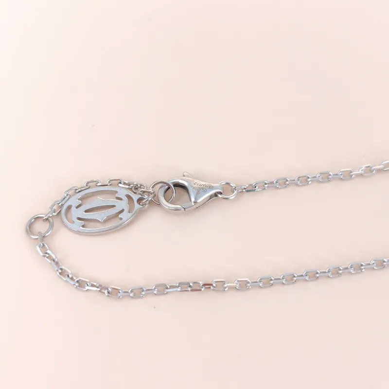 CARTIER Bracelet d'Amour Bracelet White Gold 18KW hite Gold Small 18.5cm — cover view 8 of 8