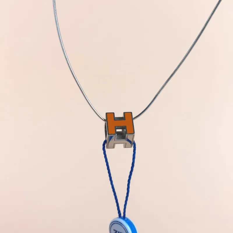Hermès Necklace Cage d'H Necklace One Size 43cm