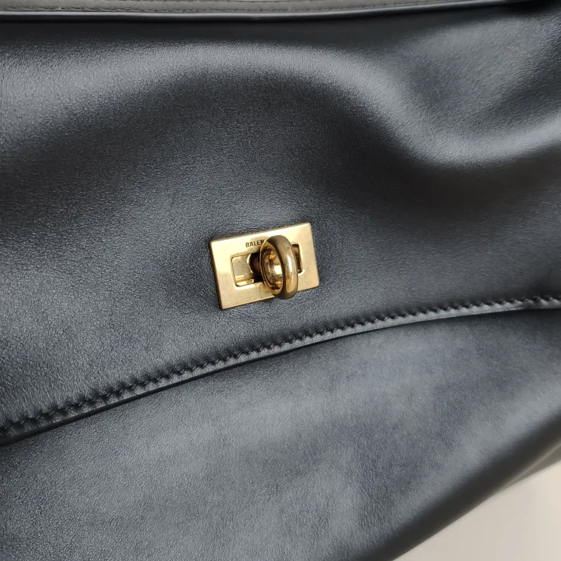 BALENCIAGA Crossbody Bag RODEO Black CC alfskin Medium 35 × 11 × 23.5 cm — detail view 13 of 14