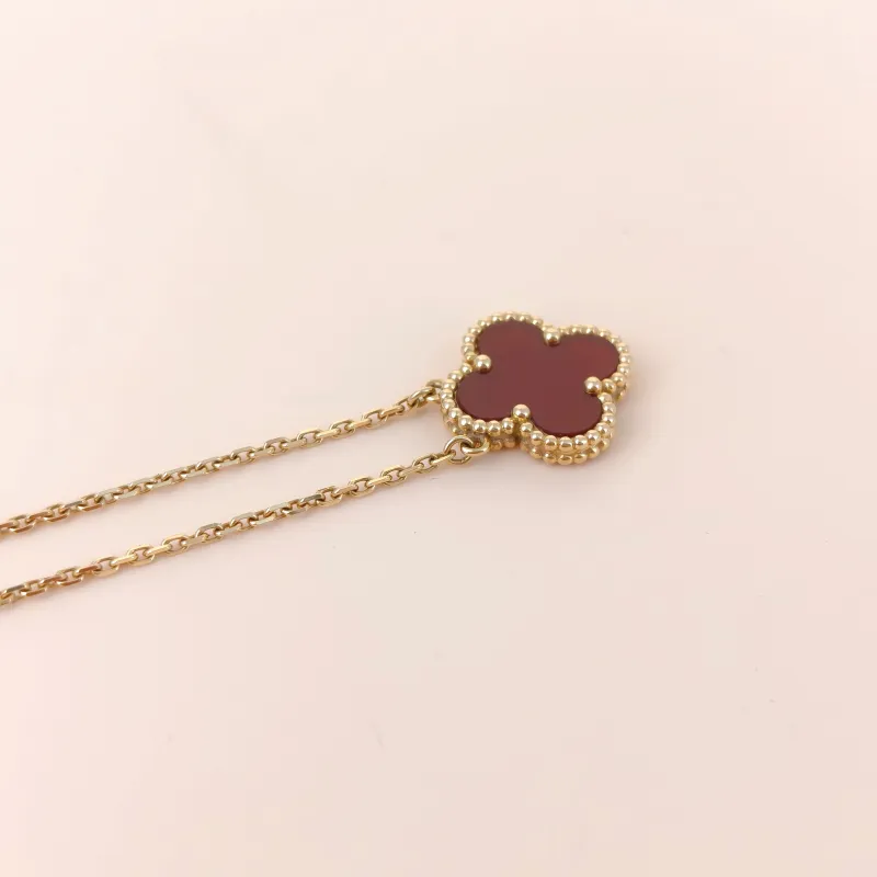 Van Cleef & Arpels Necklace Alhambra Alhambra Collection Necklace 18KY ellow Gold Vintage Small42cm — cover view 3 of 11