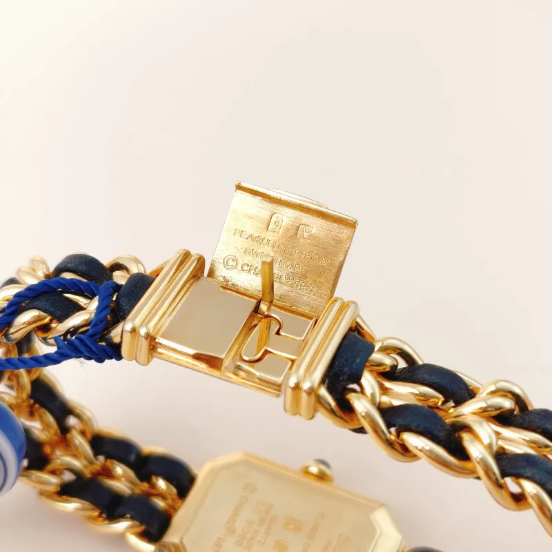 Chanel Watch Première Édition Originale Black with Gold-Tone Hardware Black with Gold-Tone Hardware L 26.1mm x 20mm x 7.6mm — cover view 9 of 9