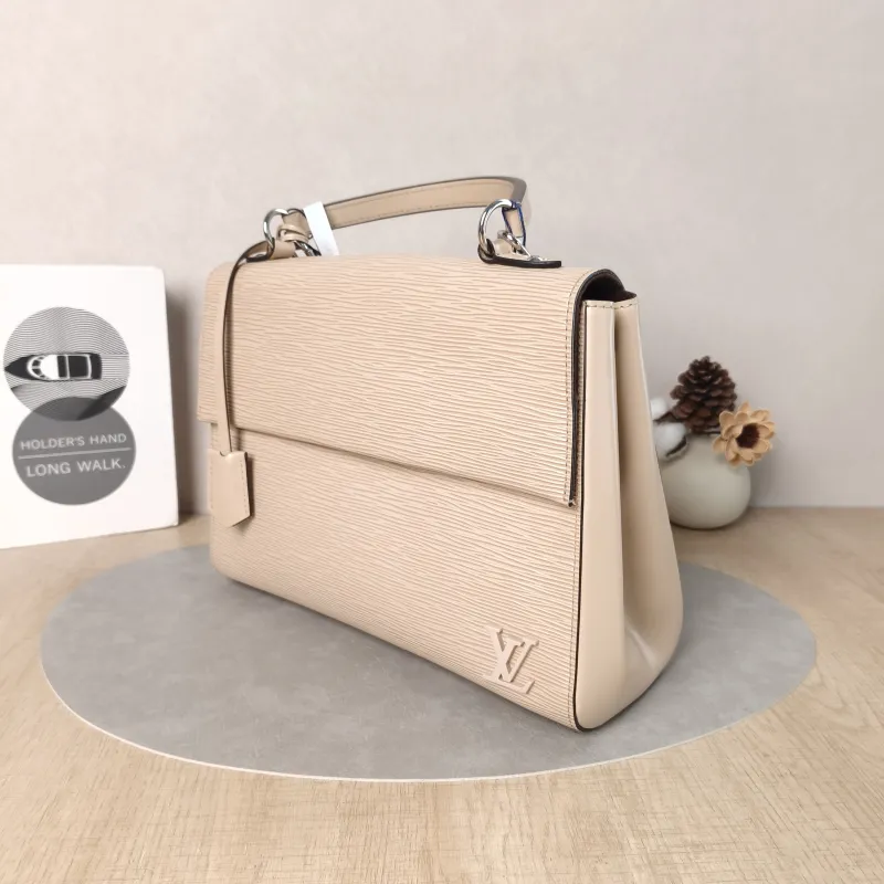 Louis Vuitton Shoulder Bag CLUNY Beige PVC Medium32 × 12 × 22.5 cm — cover view 3 of 5