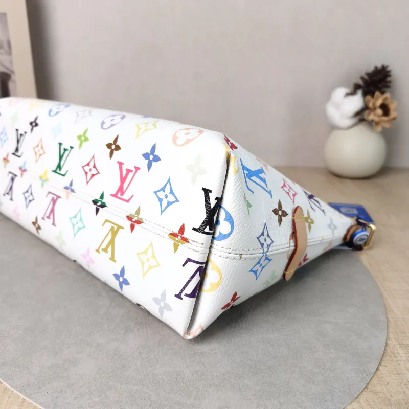 Louis Vuitton Shoulder Bag Carryall East West Multicolore PVC One Size 36 × 10 × 19 cm — detail view 6 of 12