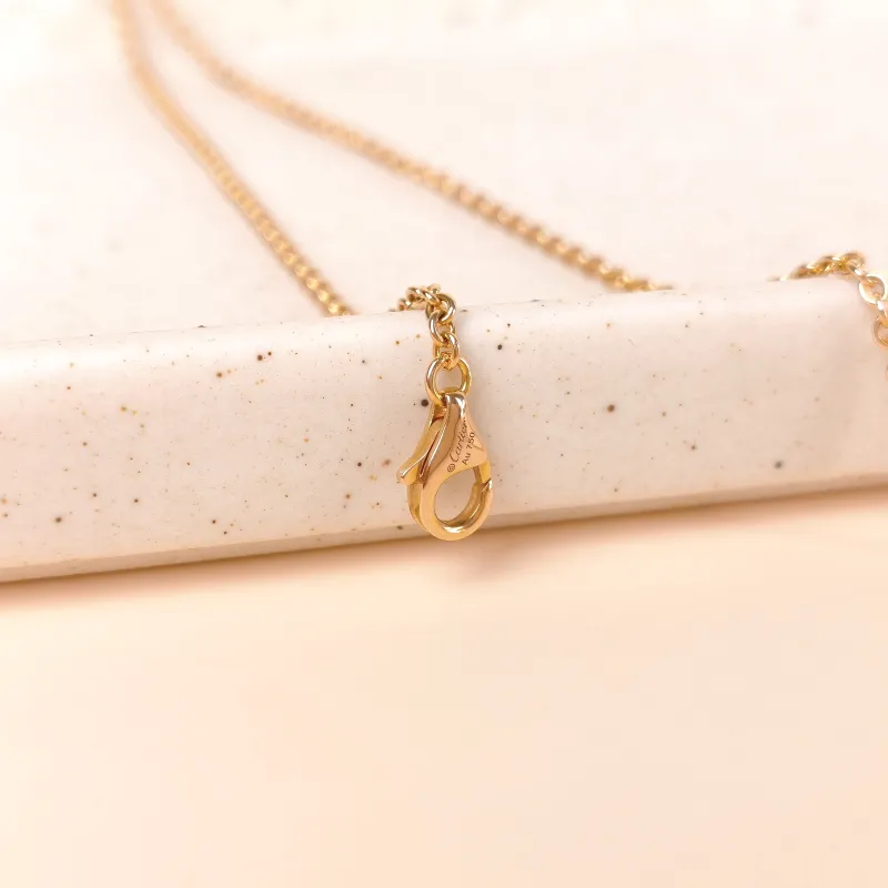 CARTIER Necklace Love Collection Pendant Rose Gold 18KR ose Gold One Size 44cm — cover view 3 of 6