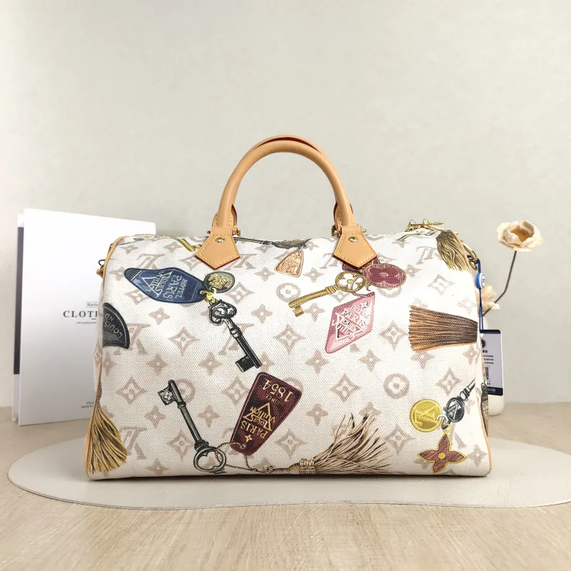 Louis Vuitton Top Handle Bag Speedy Soft 30 PVC One Size30 × 17 × 21 cm — cover view 3 of 5