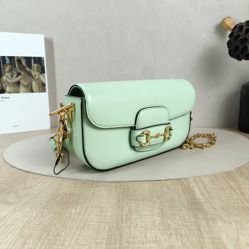 GUCCI Crossbody Bag Horsebit 1955 Horsebit Small Calfskin Small 24 × 5.5 × 13 cm — cover view 3 of 5