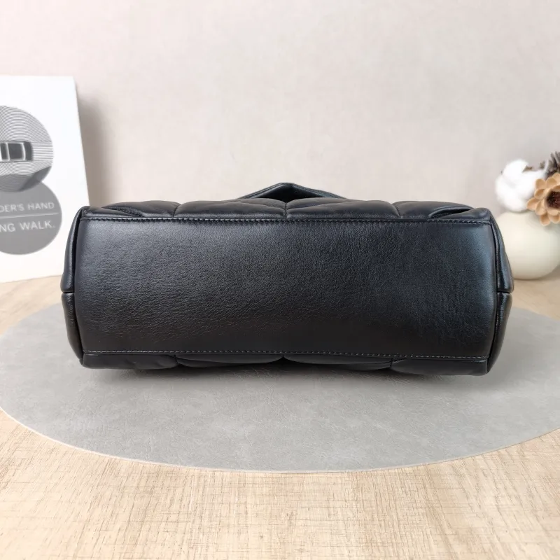 SAINT LAURENT Shoulder Bag PUFFER Black Lambskin Small29 × 11 × 17 cm — cover view 4 of 5