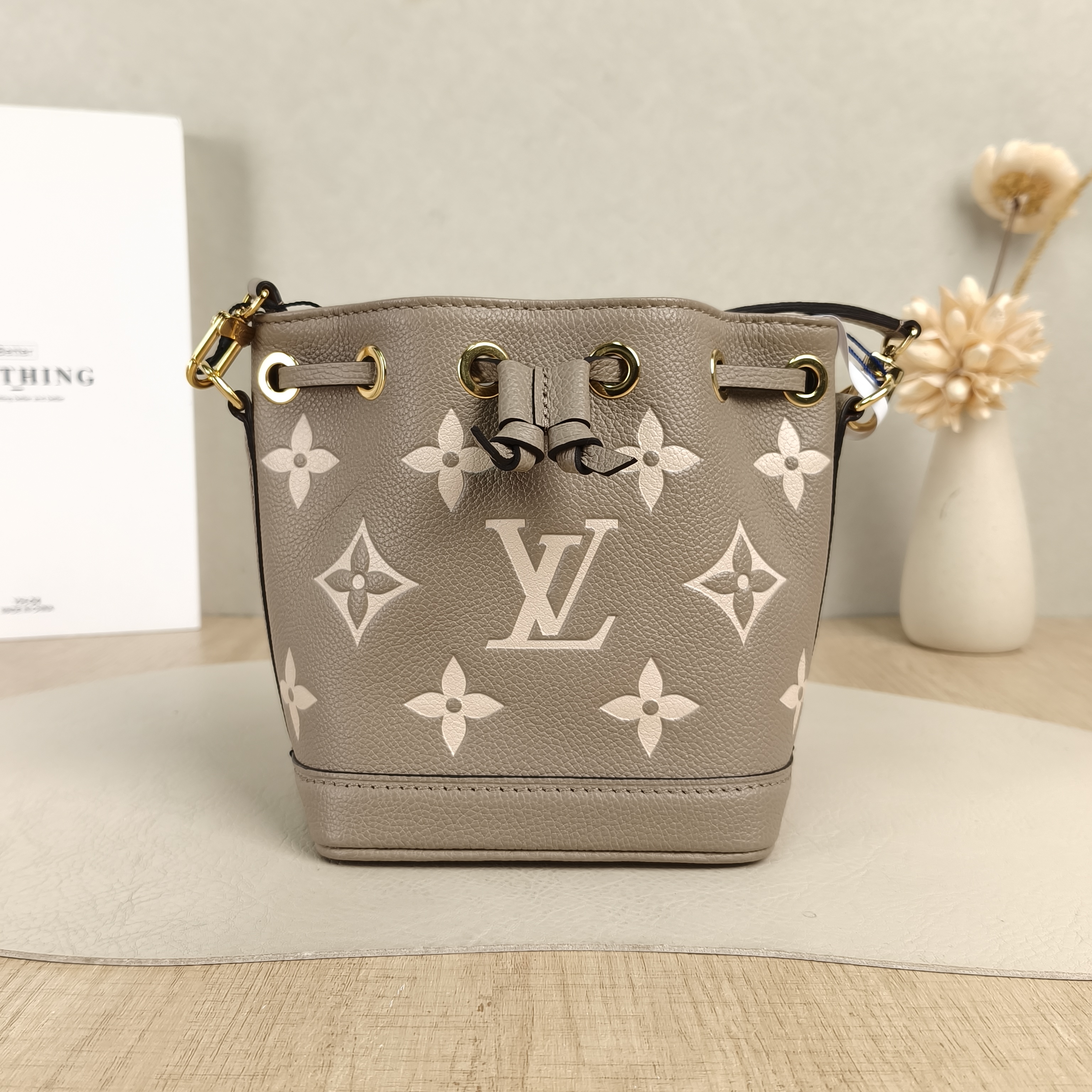 Louis Vuitton Bag NANO NOÉ Nano Empreinte Monogramnano13*10*16