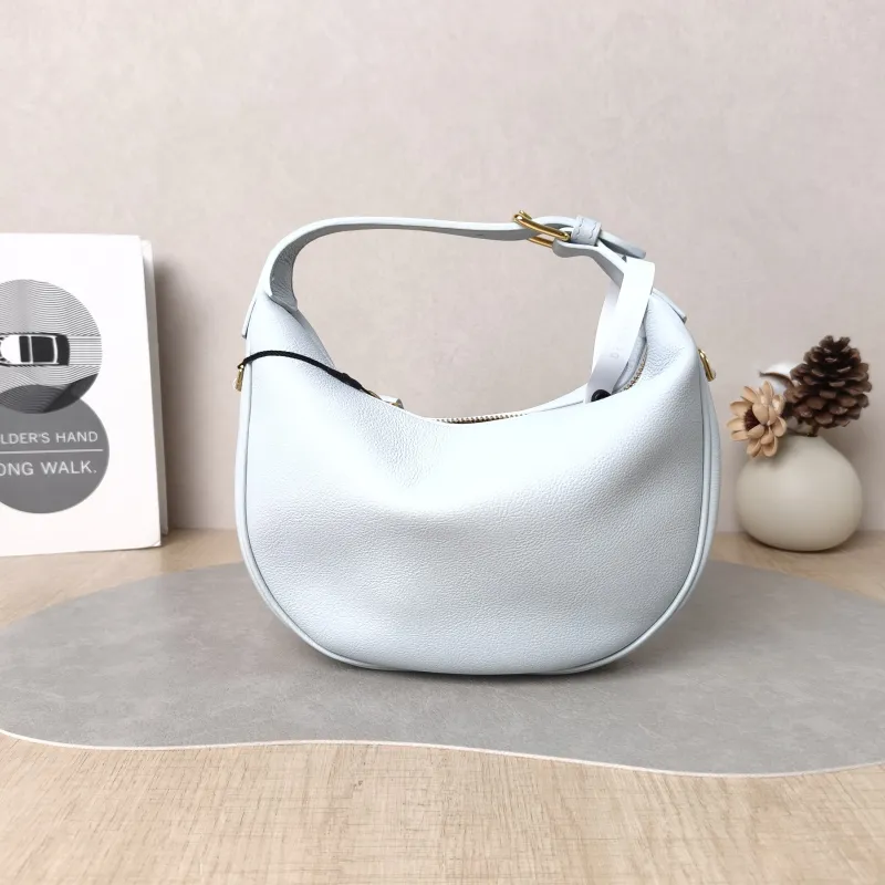 CELINE Crossbody Bag TEEN LULU hobo Blue Calfskin Small 21 × 5 × 24 cm — cover view 2 of 5