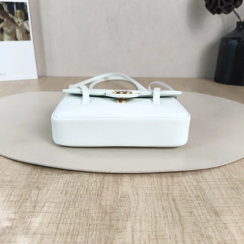 Chanel Shoulder Bag 26B preppy coco Green Calfskin Mini 17 × 5 × 11.5 cm — cover view 2 of 6
