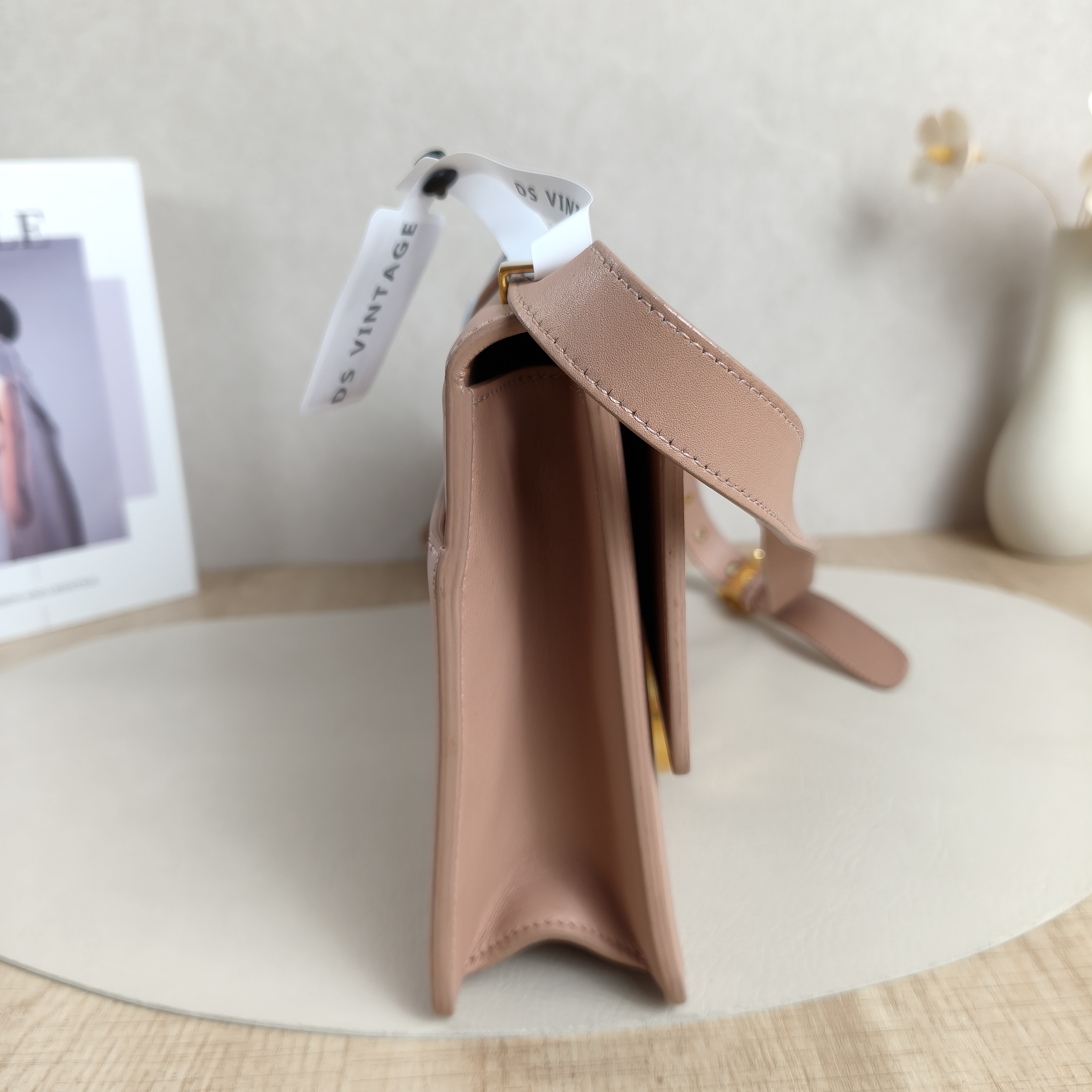 DIOR Crossbody Bag30Montaigne 30Pink Calfskin Medium24 × 8 × 17 cm — cover view 12 of 12