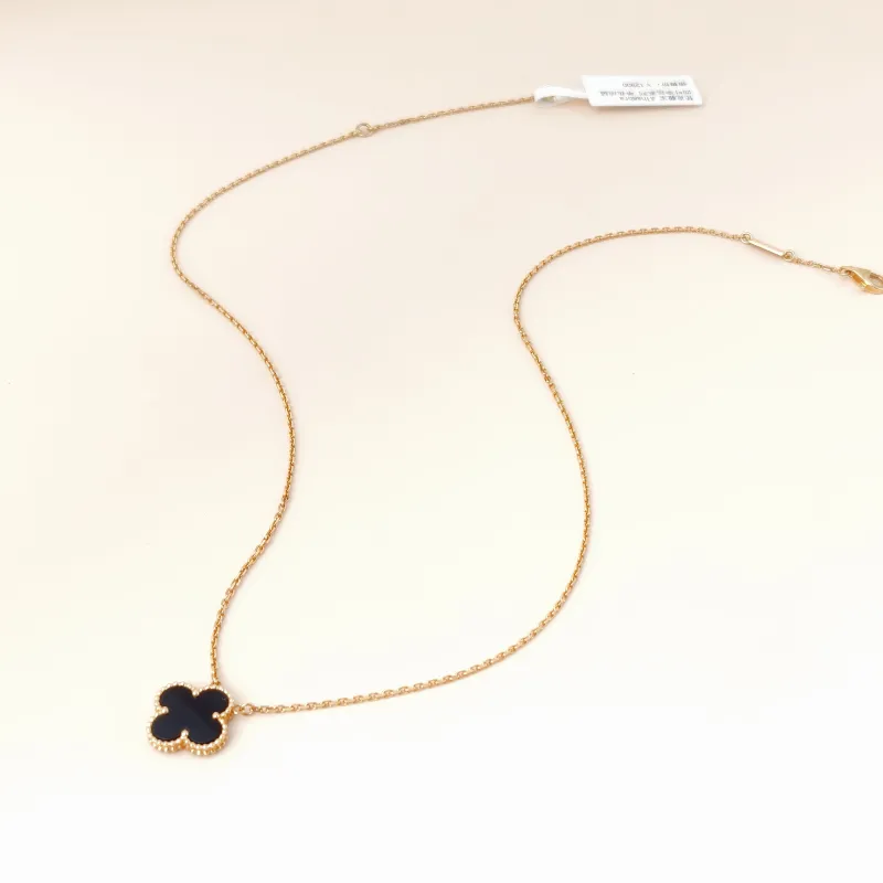 Van Cleef & Arpels Necklace Alhambra Alhambra Collection Necklace 18KY ellow Gold Vintage Small 45cm โ cover view 4 of 12
