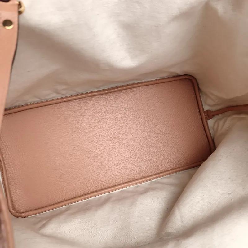 GUCCI Shoulder Bag ophidia GG Tote Bag Pink Canvas One Size 40 × 19 × 32 cm — detail view 9 of 12