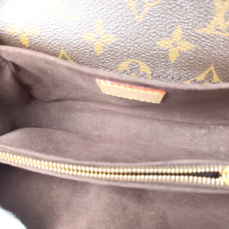 Louis Vuitton Crossbody Bag Pochette Métis East West Monogram PVC Small 21.5 × 6 × 13.5 cm — detail view 5 of 13