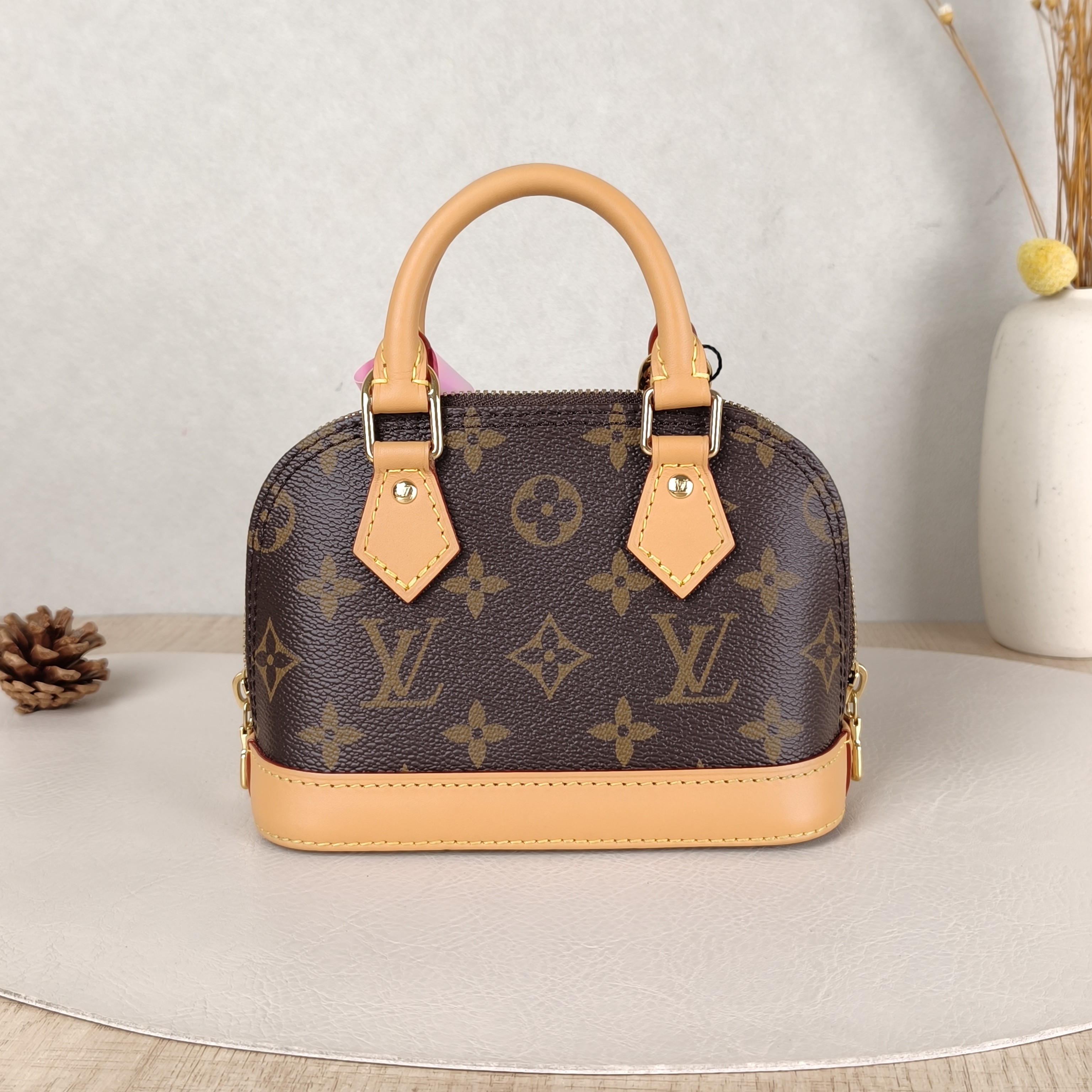 Louis Vuitton Crossbody Bag Alma Nano Monogram PV Cnano18 × 8 × 12 cm — cover view 2 of 5