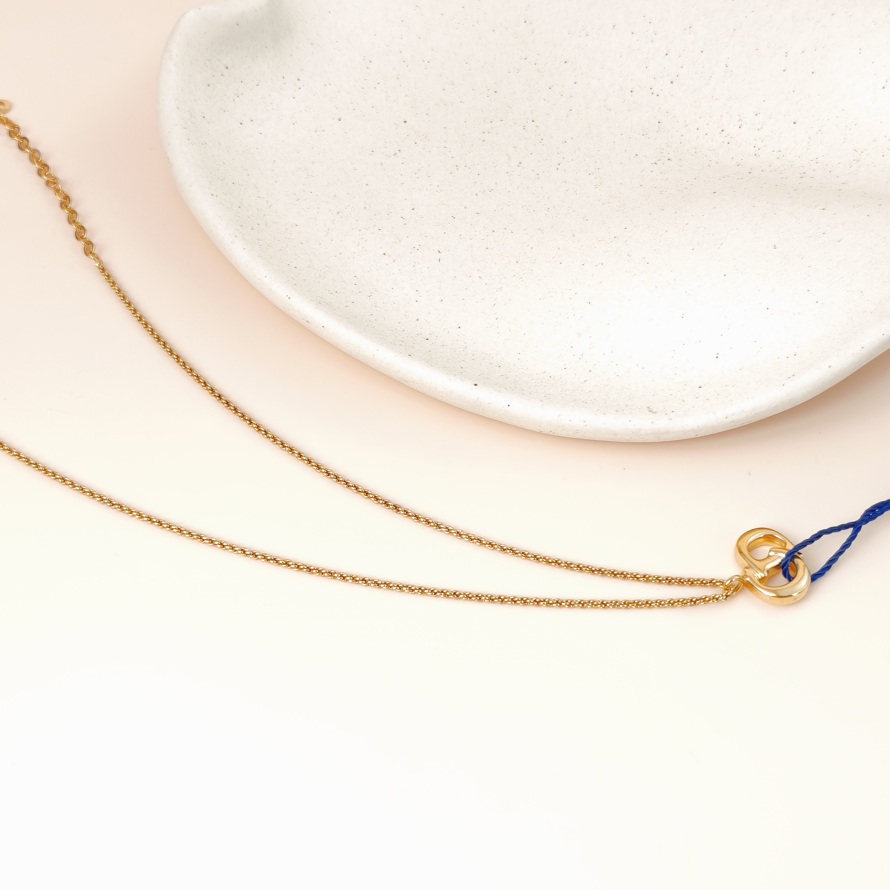 DIOR Necklace CD Necklace Gold One Size43cm — cover view 8 of 10