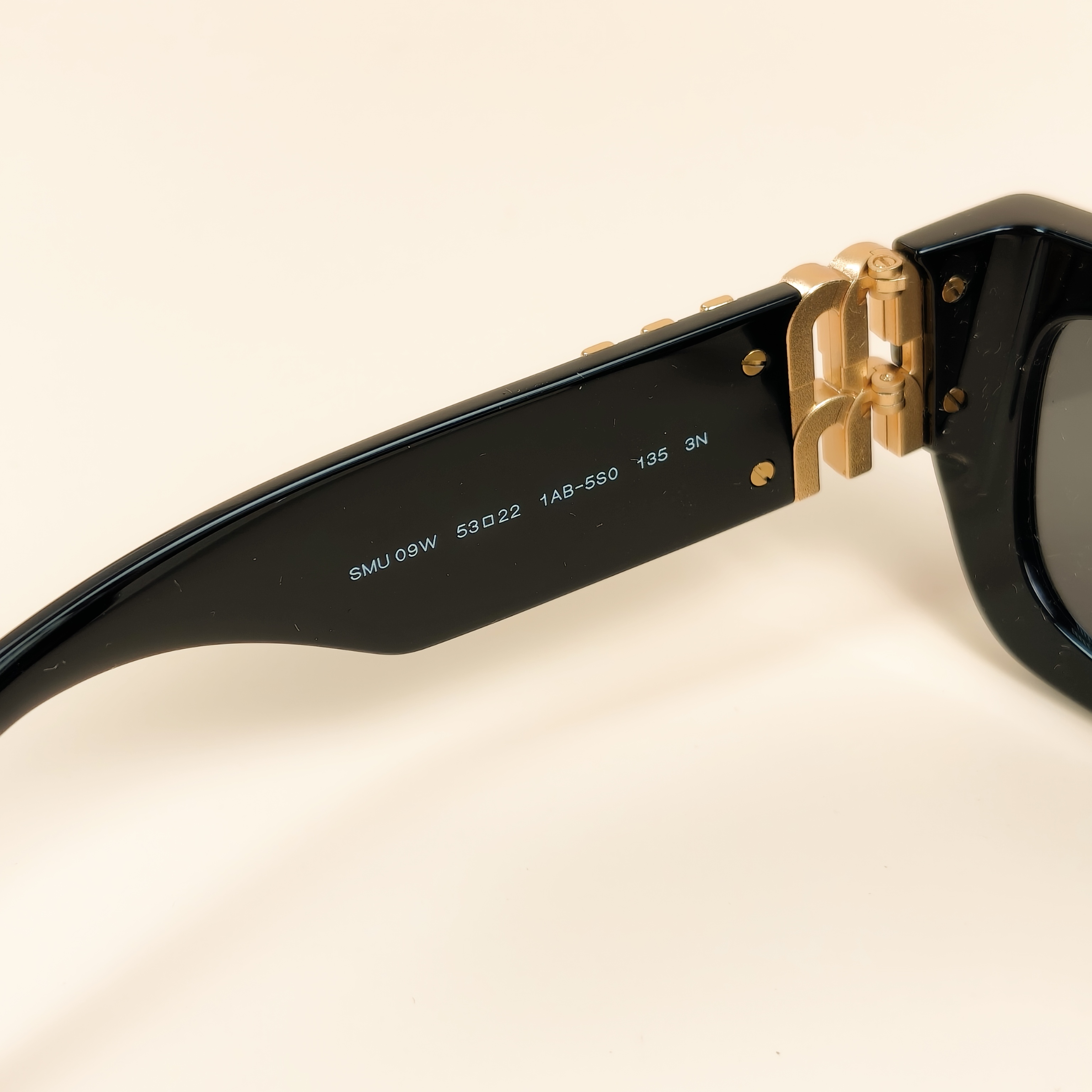 Miumiu Eyewearlogo Black PVC One Size — cover view 7 of 9