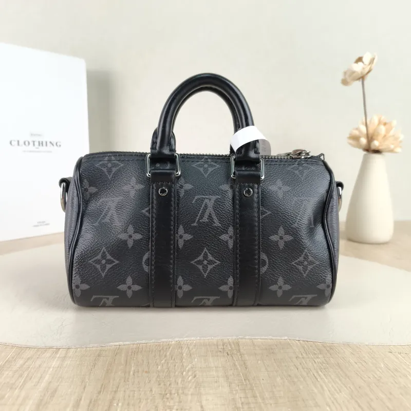 Louis Vuitton Crossbody Bag Keepall XS Monogram PVC Mini 21 × 9 × 12 cm — cover view 4 of 5