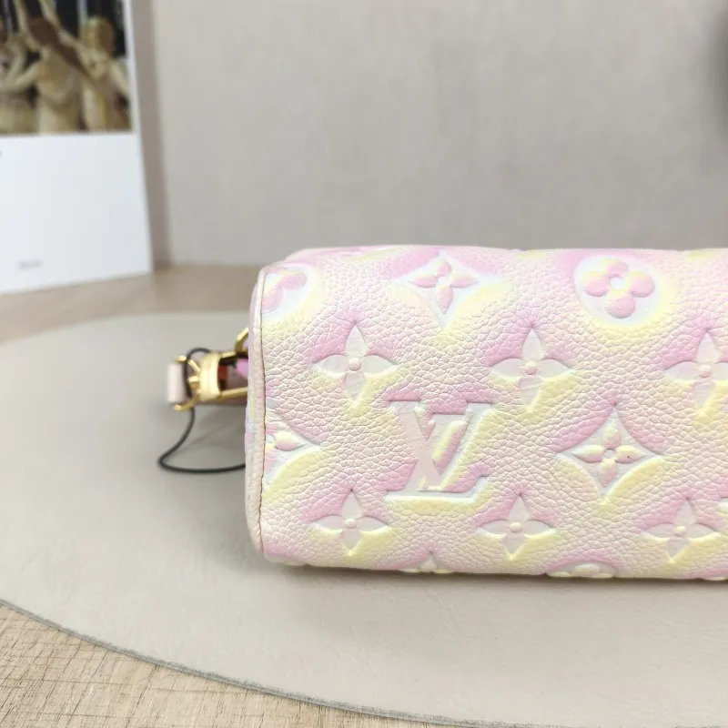 Louis Vuitton Crossbody Bag Speedy Nano Collection · Empreinte Embossed Calfskin Monogramnano16 × 7.5 × 10 cm — detail view 7 of 10