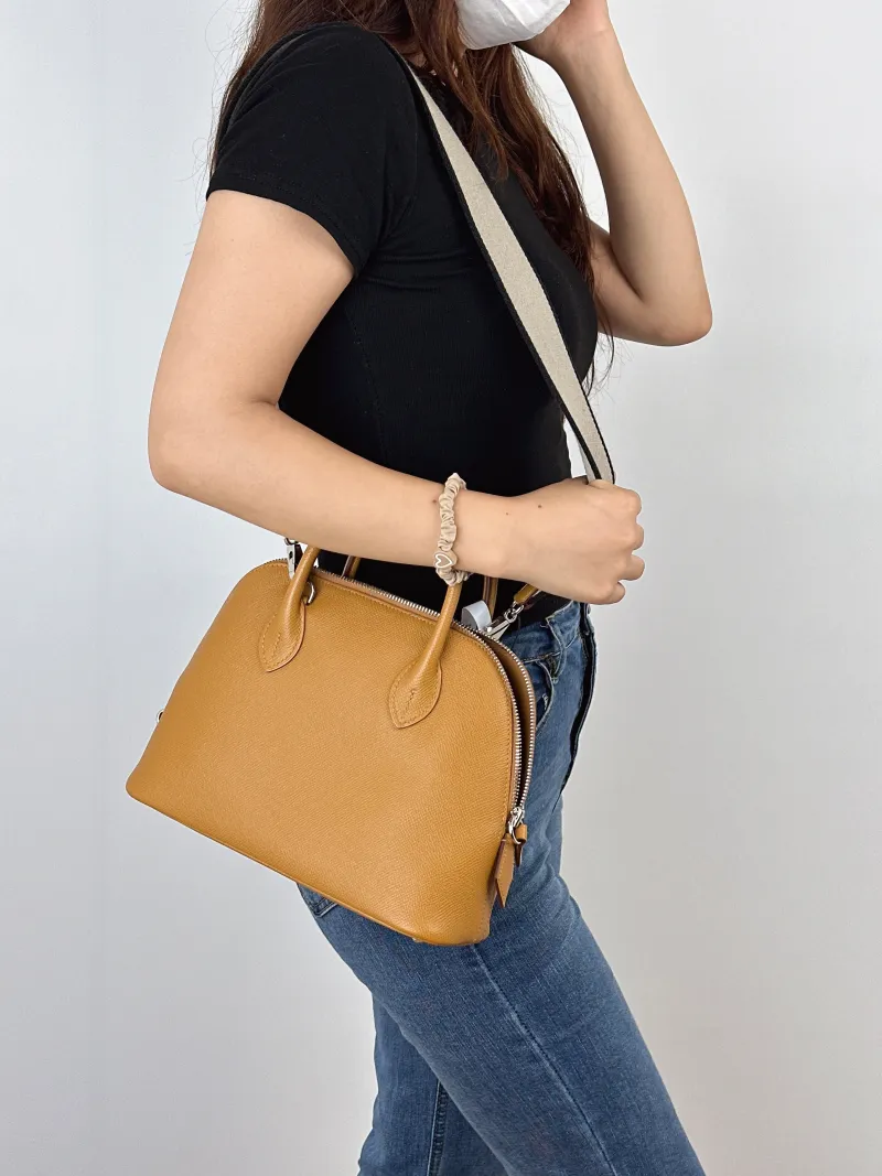 Hermès Crossbody Bag Bolide 1923 Top Handle Bag Epsom Calfskin Small25 × 10.5 × 20 cm — on-model view 1 of 2