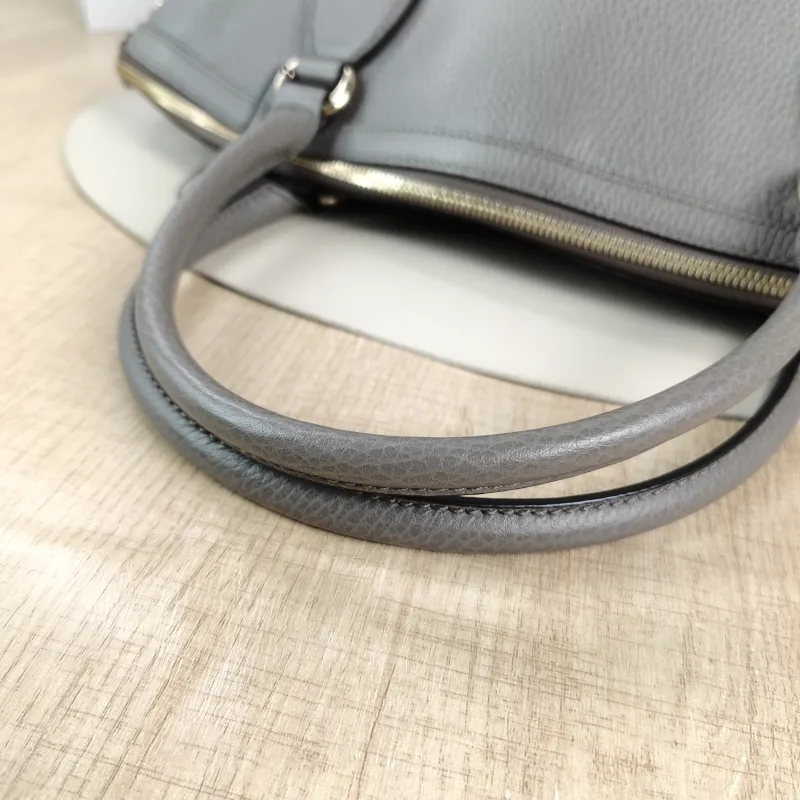 GUCCI Shoulder Bag Tote Bag Grey Calfskin One Size36 × 16 × 28 cm — detail view 9 of 12