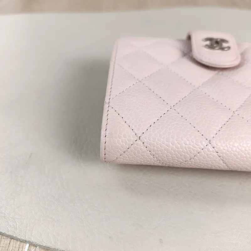 Chanel Wallet Wallet Pink Grained Calfskin One Size9.5 × 2 × 13 cm — detail view 9 of 12