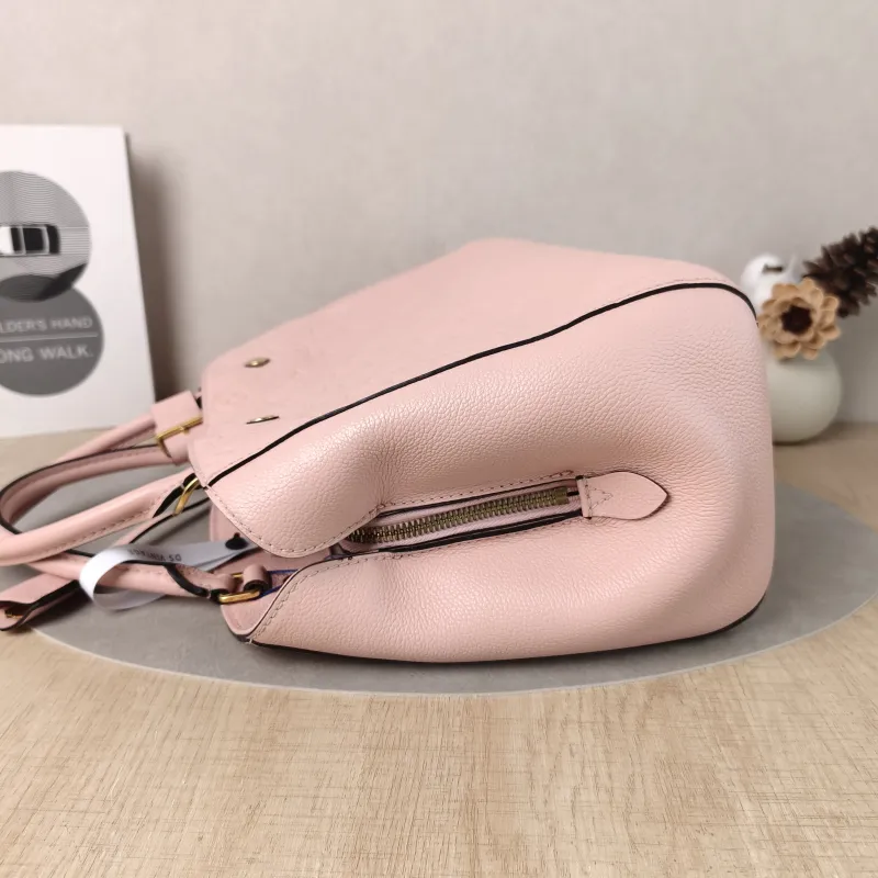 Louis Vuitton Top Handle Bag Montaigne Pink Calfskin BB29 × 13 × 20 cm — detail view 12 of 14