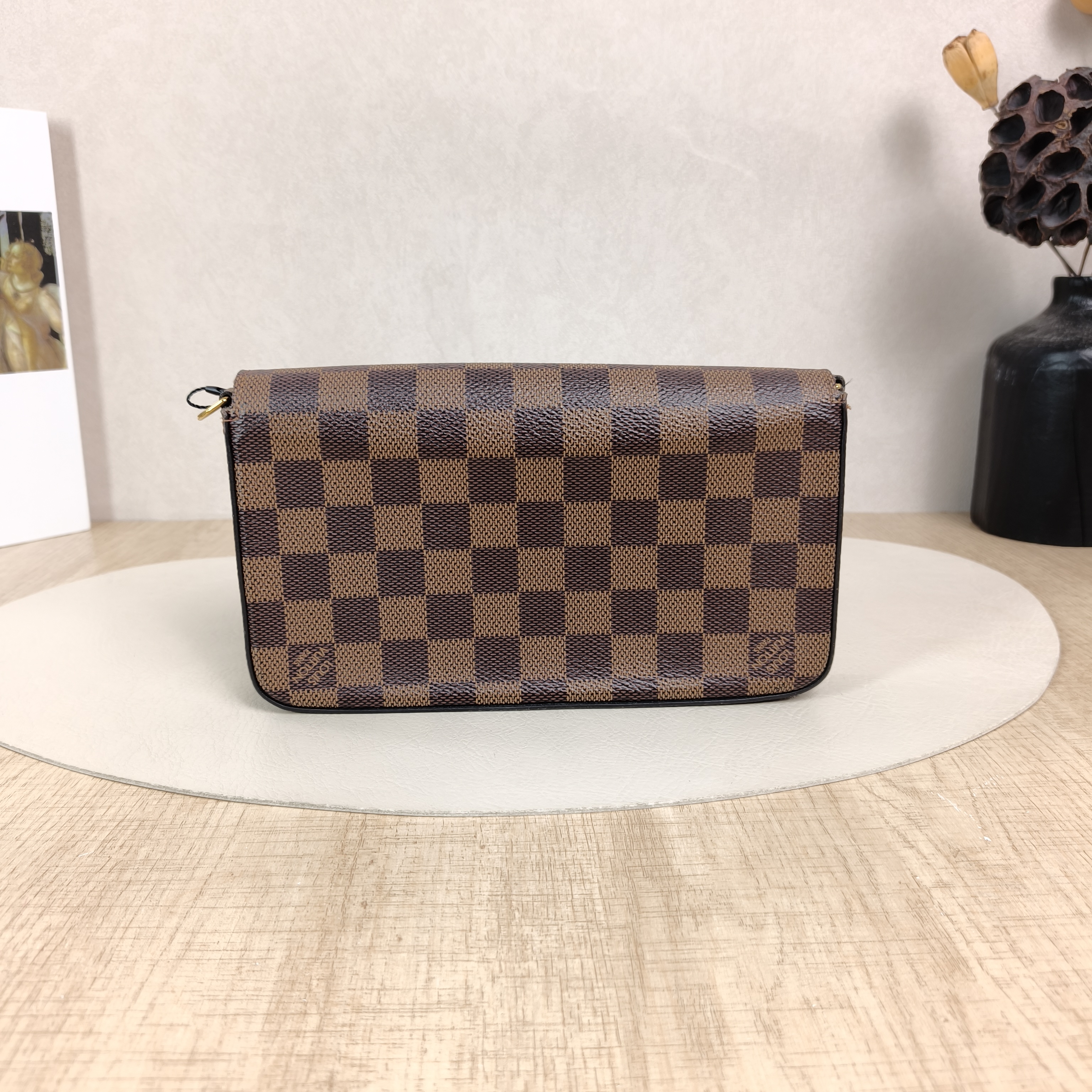 Louis Vuitton Crossbody Bag Pochette Félicie Brown PVC21 × 3 × 12 cm — cover view 5 of 6