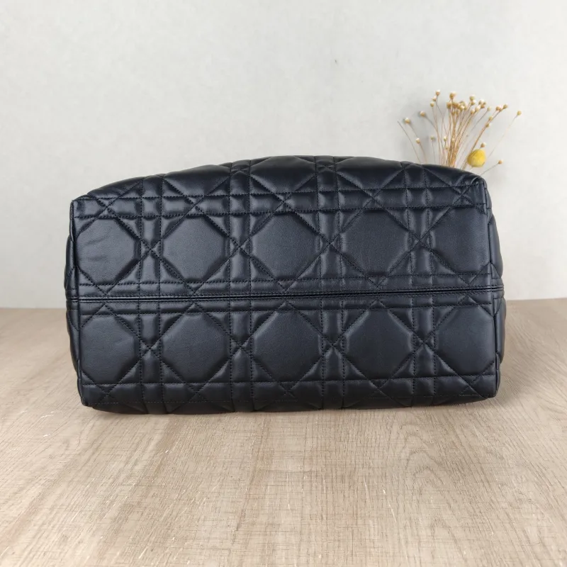 DIOR Top Handle Bag TOUJOURS Black Calfskin Large37 × 21 × 27 cm — cover view 2 of 5