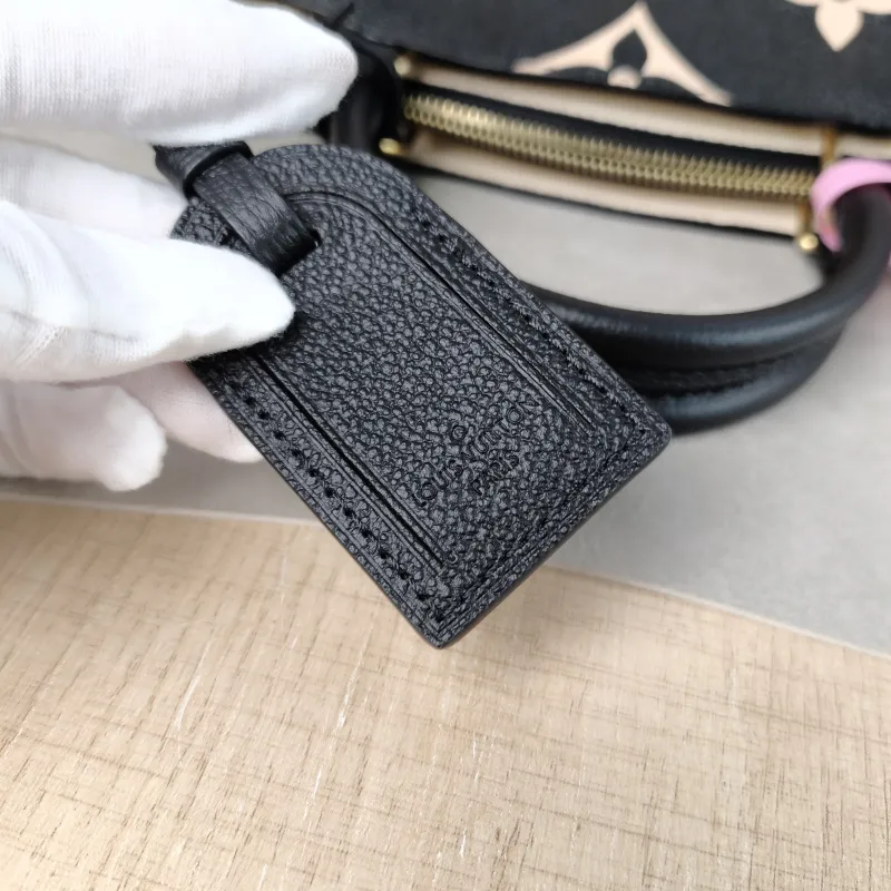 Louis Vuitton Crossbody Bag PETIT PALAIS Tote Bag Monogram Empreinte Embossed Calfskin Small 29 × 12.5 × 18 cm — detail view 8 of 13