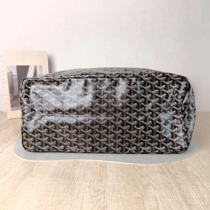 GOYARD Shoulder Bag SAINT LOUIS Shopping Tote Brown PVC Large 40 × 20 × 32 cm — cover view 5 of 5