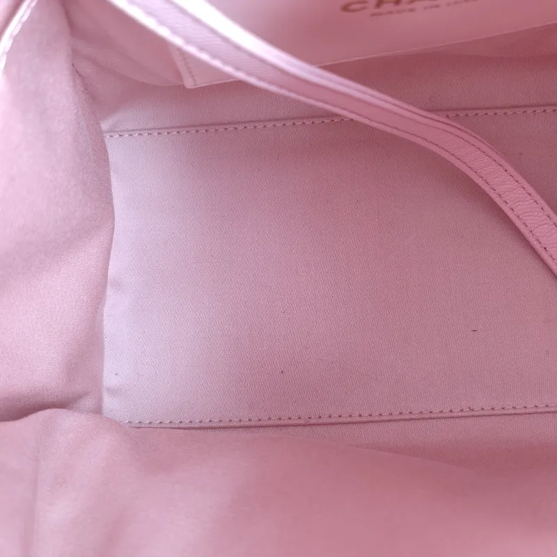 Chanel Backpack25bag Backpack Pink Grained Calfskin Medium23 × 14 × 23 cm — detail view 7 of 12