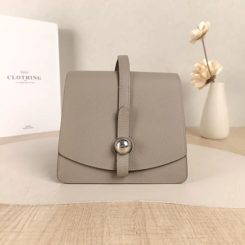 Moynat Top Handle Bag Top Handle Bag Calfskin One Size17 × 11 × 15 cm