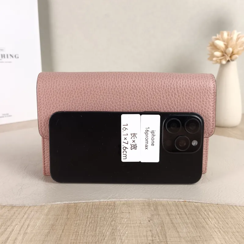 GUCCI Crossbody Bag g Collection woc Pink Calfskin Small 19 × 4 × 11.5 cm — cover view 4 of 5