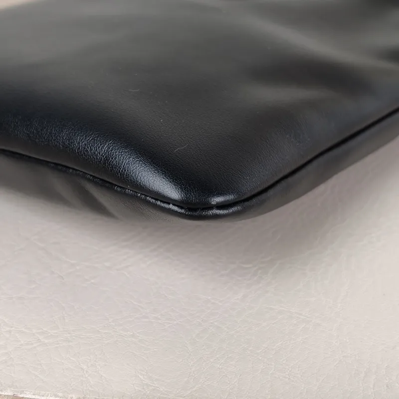 Miumiu Shoulder Bag IVY Tote Shopping Tote Black CC alfskin Mini 20*24 — detail view 6 of 11