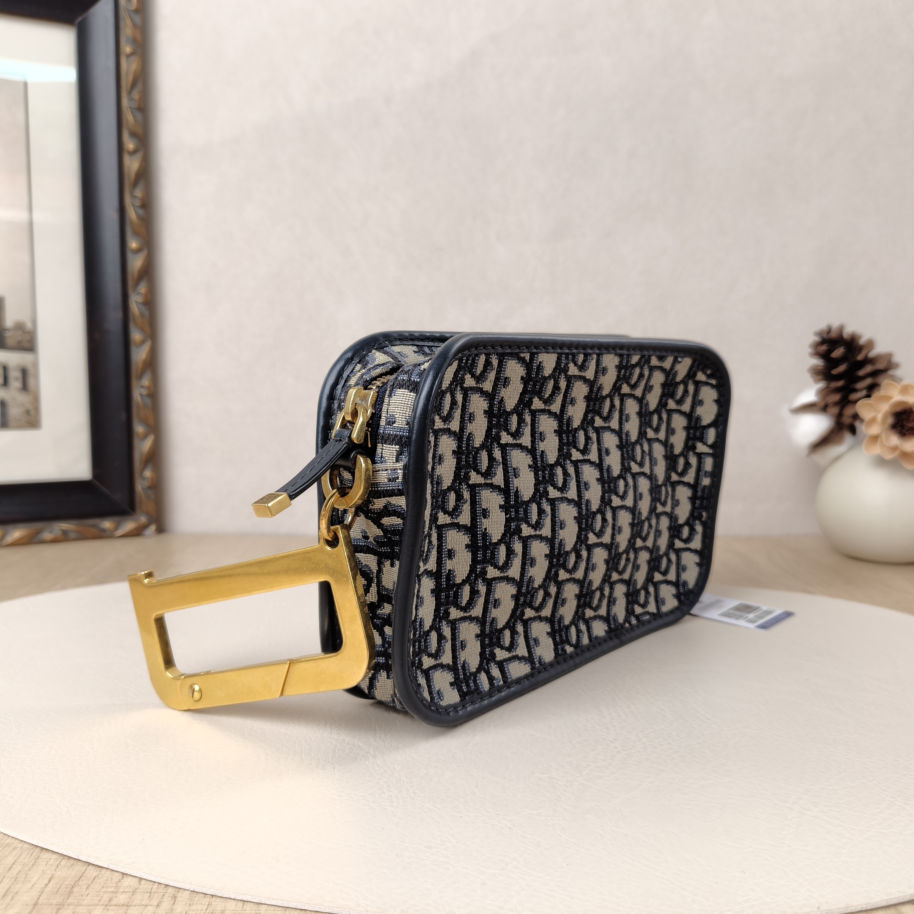 DIOR Clutch Clutch Monogram Canvas One Size21 × 4 × 13 cm — cover view 3 of 11