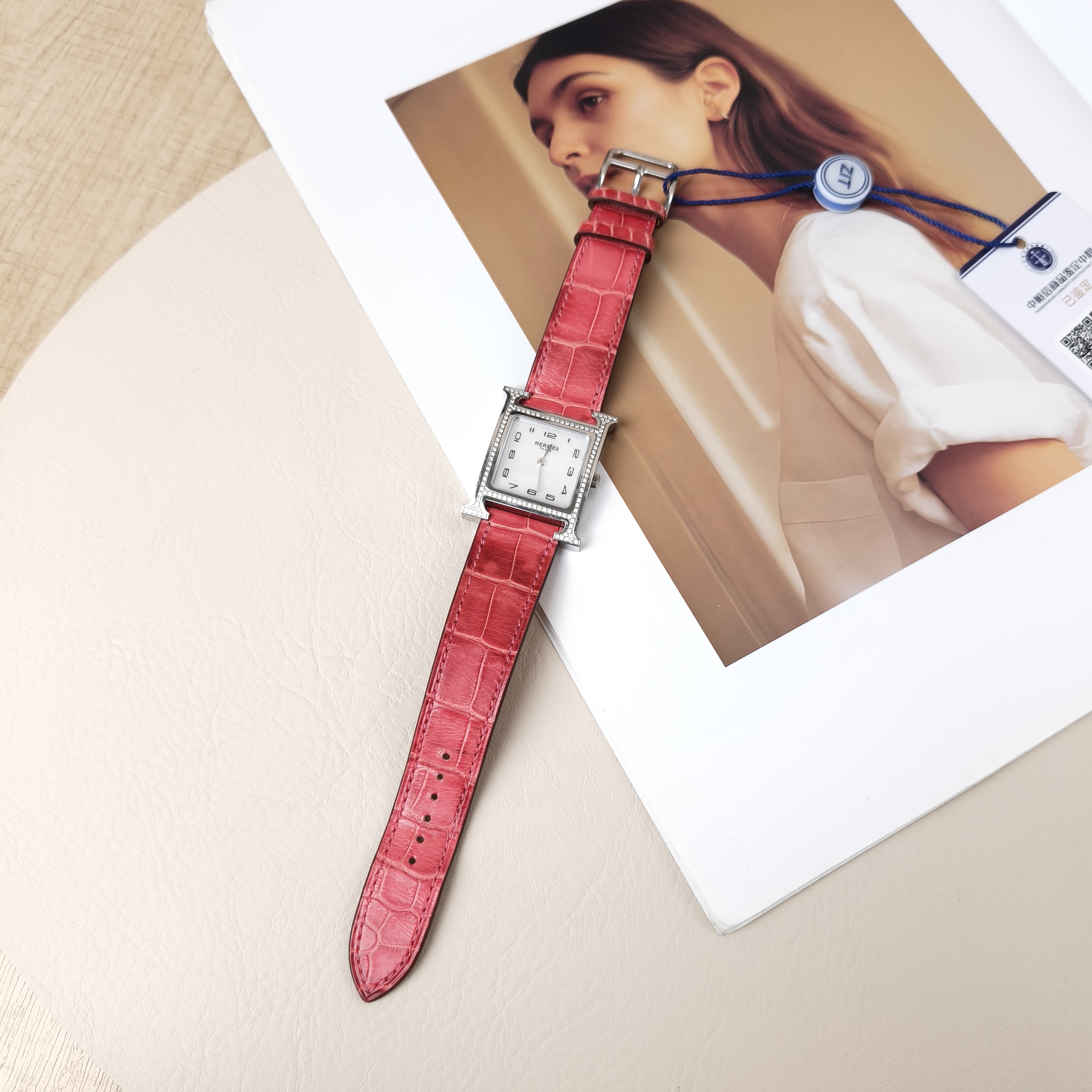 Hermès Watchh Collection Watch Grey One Size26mm One Size — cover view 7 of 8