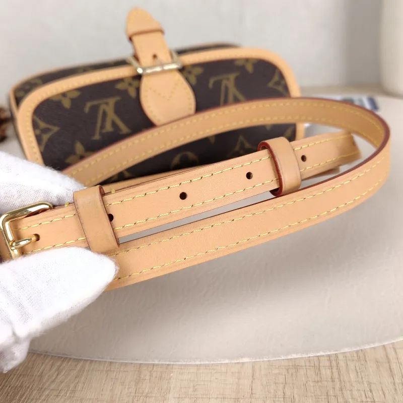 Louis Vuitton Crossbody Bag Diane Baguette Bag Monogram PVC nano 19 × 6 × 10.5 cm — detail view 4 of 12