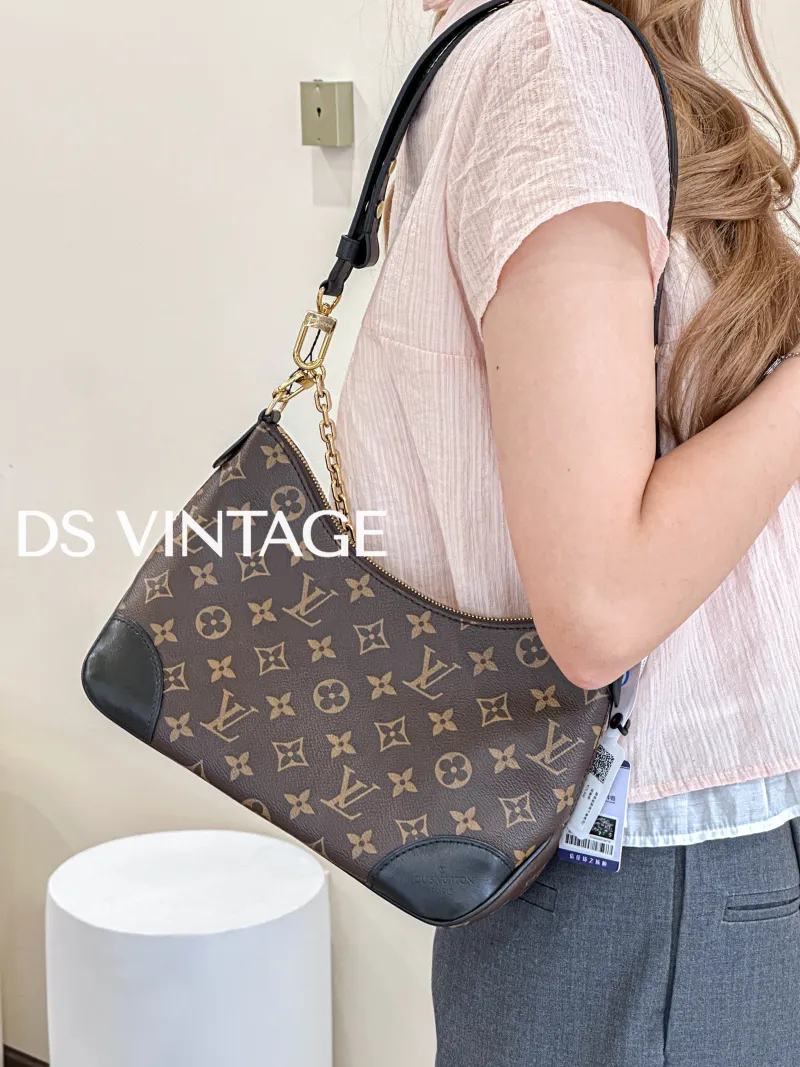 Louis Vuitton Crossbody Bag Boulogne PVC Small26 × 9.5 × 16 cm — on-model view 3 of 3