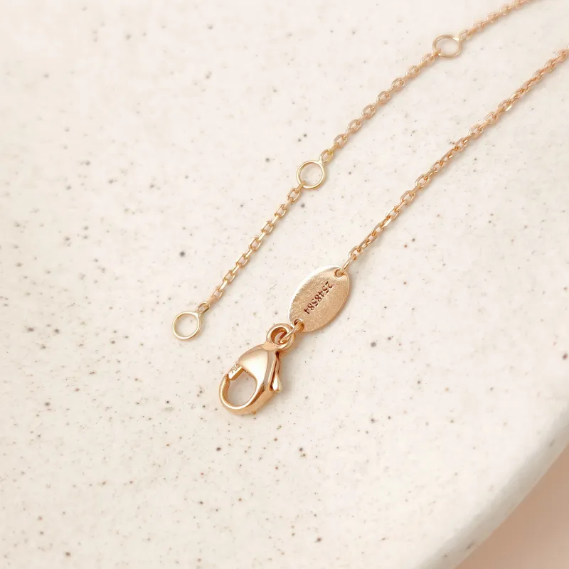 CHAUMET Necklace Jeux de Liens · Collection · Necklace Diamond18KR ose Gold One Size 40cm — cover view 10 of 13
