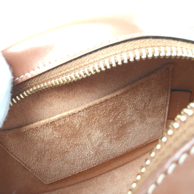 CELINE Crossbody Bag Cuir Triomphe Brown Calfskin Large 20 × 6 × 15 cm — detail view 10 of 10