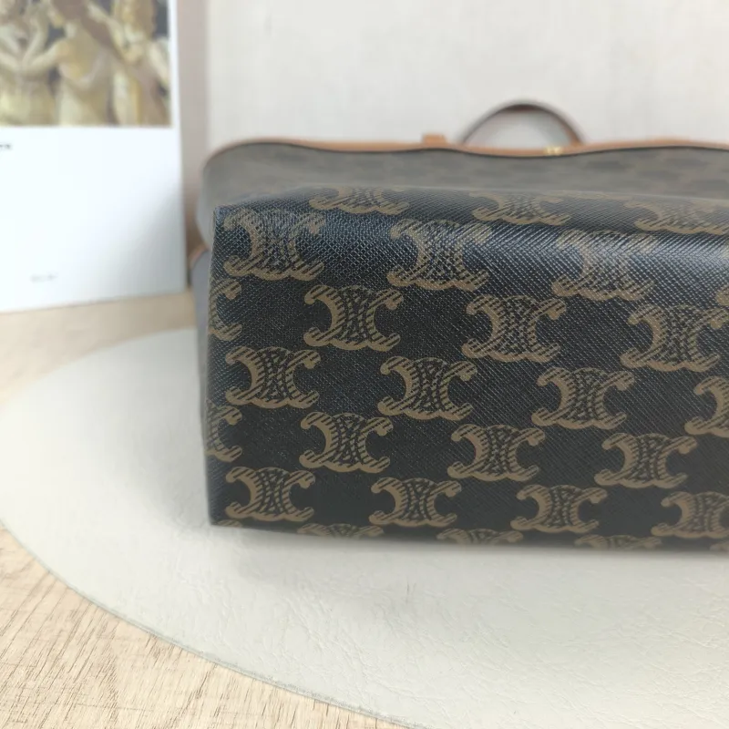 CELINE Shoulder Bag CABAS Tote Bag Monogram PVC One Size27 × 9 × 24 cm — detail view 9 of 11