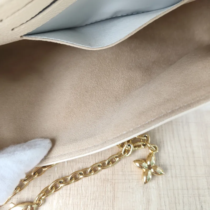 Louis Vuitton Crossbody Bag MADELEINE White Empreinte Embossed Calfskinnano21 × 6 × 12.5 cm — detail view 14 of 14