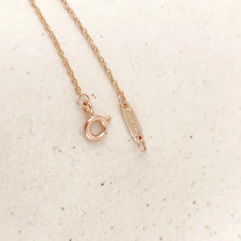 Tiffany&Co. Necklace Keys Collection Necklace Pendant Rose Gold Diamond18KR ose Gold One Size46.5cm — cover view 3 of 11