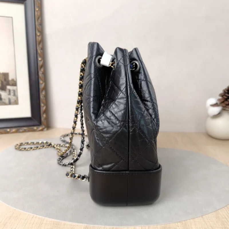 Chanel Backpack Gabrielle Backpack Black CC alfskin22.5 × 10.5 × 23 cm — detail view 1 of 17