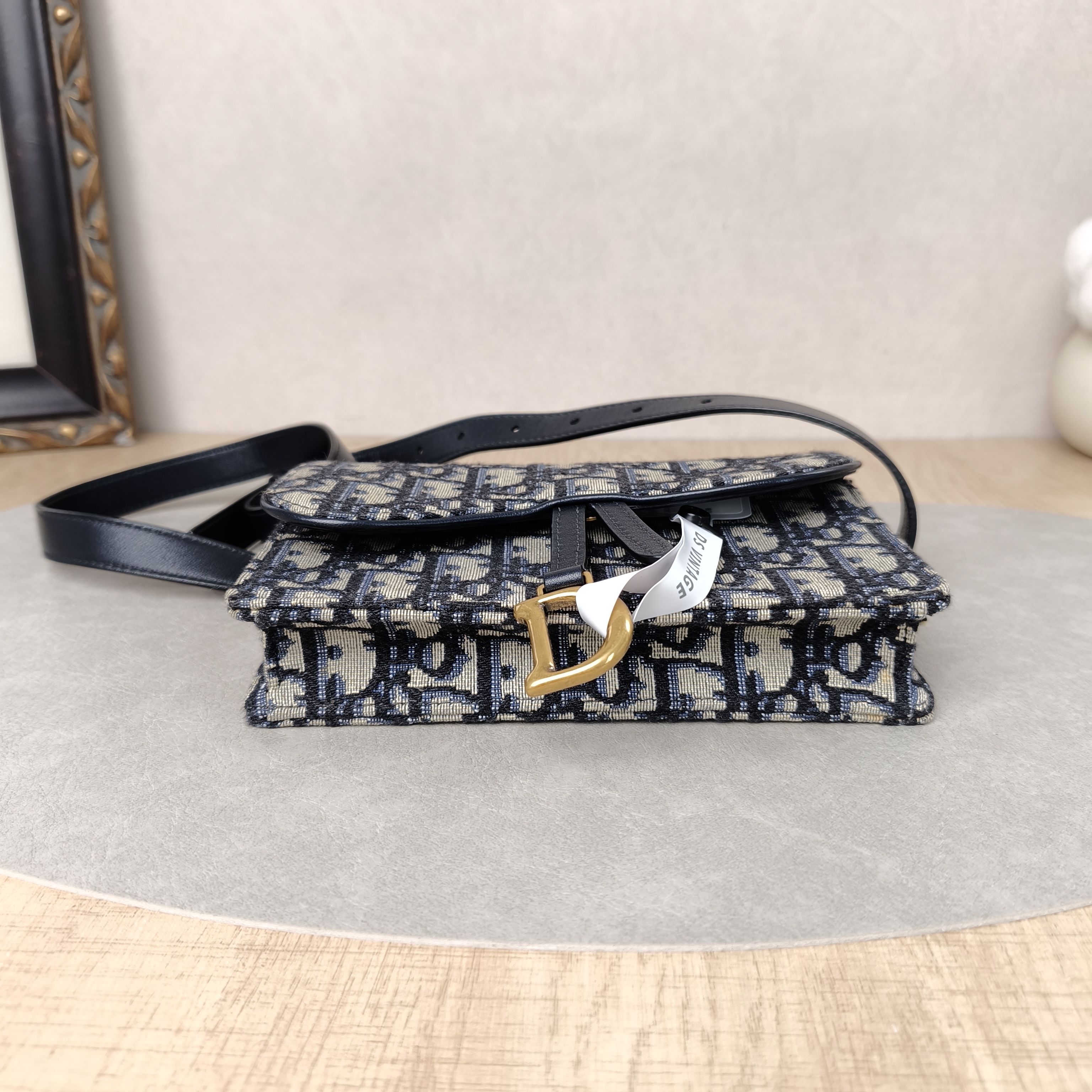 DIOR Belt Bag Saddle Belt Bag Monogram Canvas One Size17 × 3.5 × 10.5 cm — cover view 4 of 5
